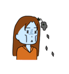 のり子スタンプ3（個別スタンプ：6）