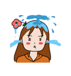 のり子スタンプ3（個別スタンプ：10）
