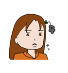 のり子スタンプ3（個別スタンプ：11）