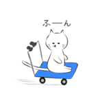 しろねこにゃうんちゃん ‐ part 2（個別スタンプ：6）