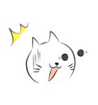 しろねこにゃうんちゃん ‐ part 2（個別スタンプ：12）