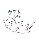 しろねこにゃうんちゃん ‐ part 2（個別スタンプ：15）