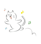 しろねこにゃうんちゃん ‐ part 2（個別スタンプ：34）