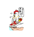 ニワトリの天下トリ（個別スタンプ：10）