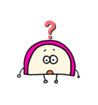 かまぼこさん、時々白かまぼこさん（個別スタンプ：25）