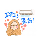 可愛いダックス犬スタンプ夏用（個別スタンプ：11）