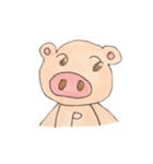ほんわかブタさんの日常スタンプ（個別スタンプ：7）