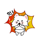 可愛い猫(korea version.2)（個別スタンプ：21）