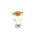 ひつじいぬとひつじねこ①（個別スタンプ：11）