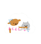 ひつじいぬとひつじねこ①（個別スタンプ：27）