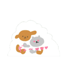 ひつじいぬとひつじねこ①（個別スタンプ：30）