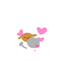 ひつじいぬとひつじねこ①（個別スタンプ：31）