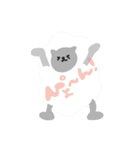 ひつじいぬとひつじねこ①（個別スタンプ：36）