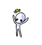 ぽろぽろくん＆宇宙人（個別スタンプ：8）