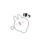ほんわかまるまるうさぎ（個別スタンプ：36）
