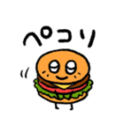 おむすびバーガー（個別スタンプ：19）