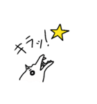 気持ちを伝える★ふしぎな線キャラスタンプ（個別スタンプ：1）