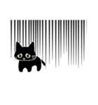 幸せ運ぶ黒猫さんスタンプ（個別スタンプ：21）