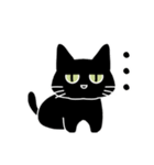 幸せ運ぶ黒猫さんスタンプ（個別スタンプ：22）