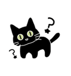 幸せ運ぶ黒猫さんスタンプ（個別スタンプ：23）