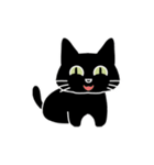 幸せ運ぶ黒猫さんスタンプ（個別スタンプ：31）