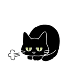 幸せ運ぶ黒猫さんスタンプ（個別スタンプ：32）