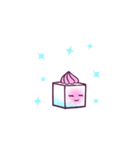 Pink lump sugar(English)（個別スタンプ：8）