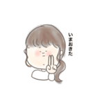 目つきの悪い女（個別スタンプ：3）