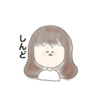 目つきの悪い女（個別スタンプ：5）