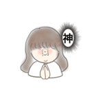 目つきの悪い女（個別スタンプ：10）
