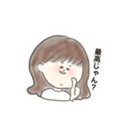目つきの悪い女（個別スタンプ：14）