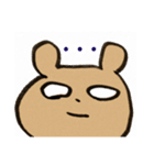 くまのつぶたろう 今日も元気だ お仕事だァ（個別スタンプ：5）