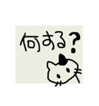 あしたのねこ丸（個別スタンプ：24）