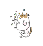 そらいけ！しらすくん。中国語バージョン（個別スタンプ：4）