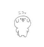 よくしゃべる丸い犬（個別スタンプ：32）