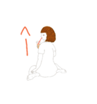 タピオカ女子とリアル動物（個別スタンプ：3）