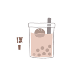ゆるゆるたぴおかくん（個別スタンプ：7）