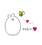 くまのくまぴん（個別スタンプ：4）