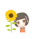 向日葵と夏満喫すたんぷ（個別スタンプ：37）
