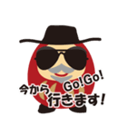 KENさん風のダルマスタンプ（個別スタンプ：1）