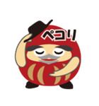 KENさん風のダルマスタンプ（個別スタンプ：33）