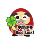 KENさん風のダルマスタンプ（個別スタンプ：36）