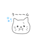 便利な白猫さん（個別スタンプ：15）