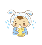 元気の楽しい子（個別スタンプ：3）