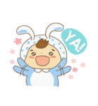 元気の楽しい子（個別スタンプ：6）