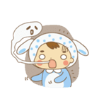 元気の楽しい子（個別スタンプ：9）