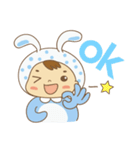 元気の楽しい子（個別スタンプ：11）