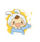 元気の楽しい子（個別スタンプ：12）