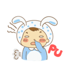 元気の楽しい子（個別スタンプ：19）