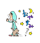 ゆる笑…女子（個別スタンプ：5）
